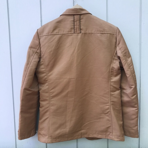 MONTERO—Travel Blazer—Men’s Large—Tan—Slim Profile—Rain Resistant—New With Tags - Picture 2 of 8